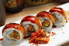 SPICY KIMUCHI UNAGI ROLL (4pcs.)